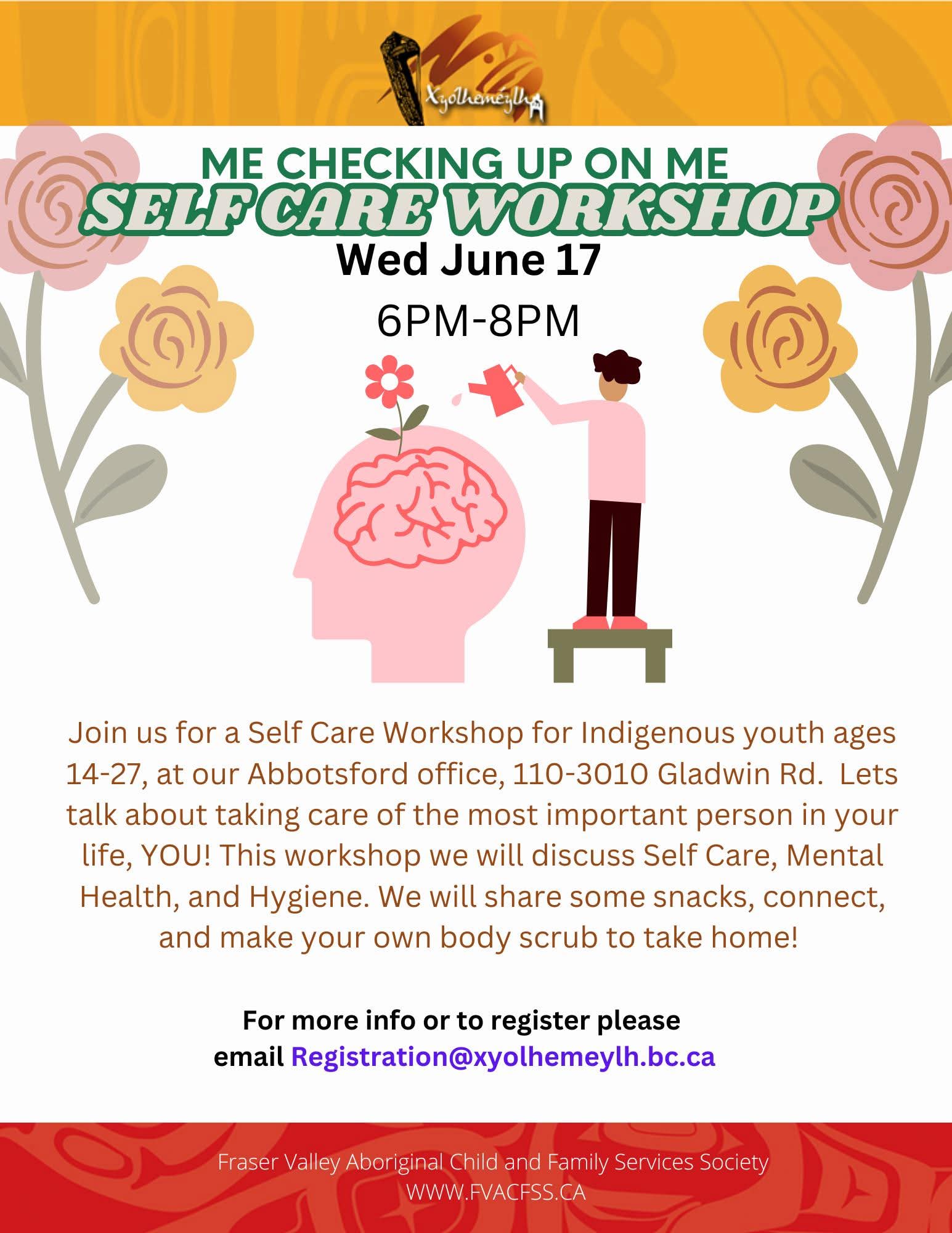 Featured image for “Self Care workshop”